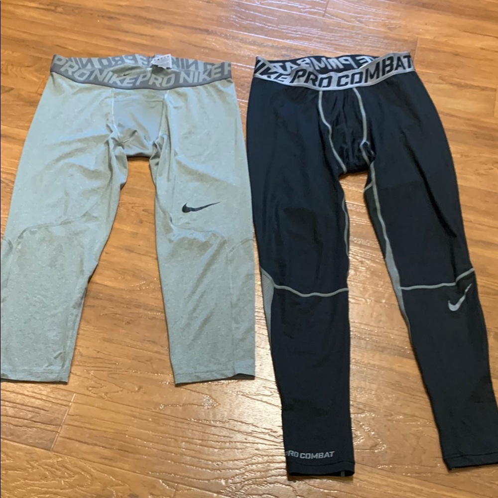 Nike Pro Combat Compression Pants Bundle - image 1